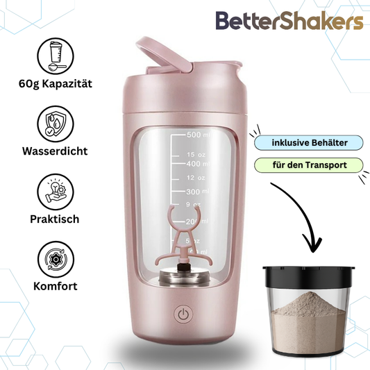 BetterShakers - Elektrischer Shaker Pink